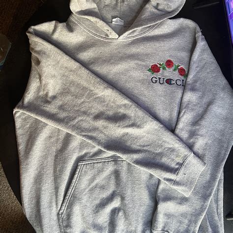 Gucci X Champion Hoodie at Amazon Men’s Clothing store